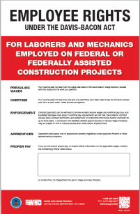 Under the Davis_Bacon Act